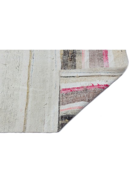 Teselya Bej Çizgili Yün Modern Desenli Yün Hav Toz Vermez Leke Tutmayan Salon Yolluk Mutfak El Dokuma Halı fiyatları