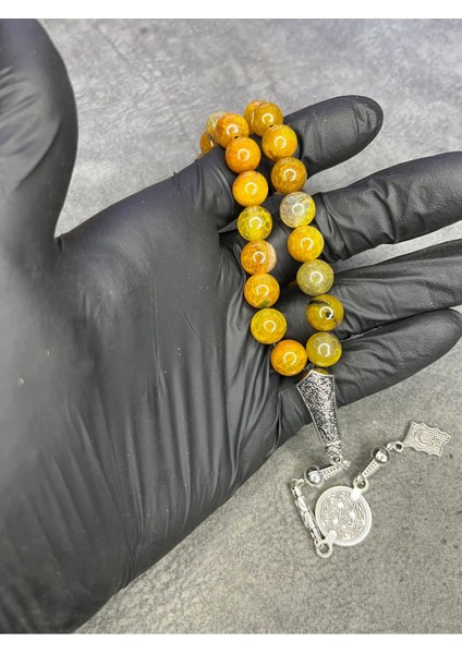 Akik Taşı Büyük Boy Üst Düzey Doğaltaş Tesbih fiyatları