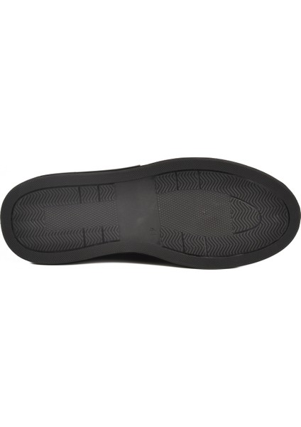 Siyah Bağcıklı Hakiki Deri Erkek Sneaker 2577 M indirimleri