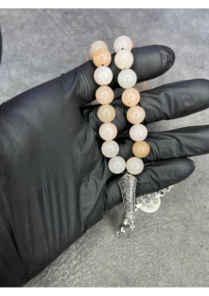 Güneş Taşı Büyük Boy Üst Düzey Doğaltaş Tesbih fiyatları