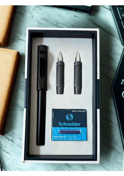 Schneıder Kesik Uç Dolma Kalem Seti B M 1.1 Uçlarla fiyatları