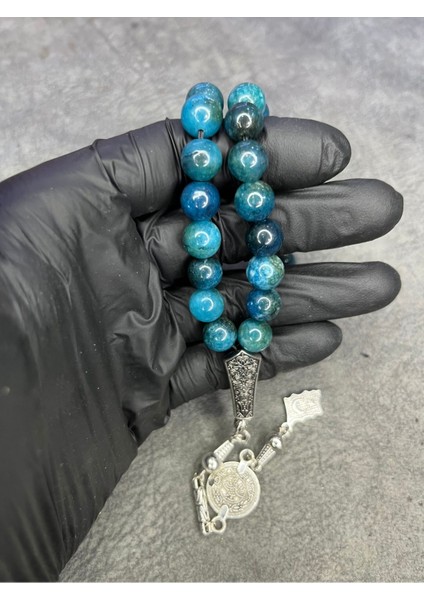 Apatit Taşı Büyük Boy Üst Düzey Doğaltaş Tesbih fiyatları