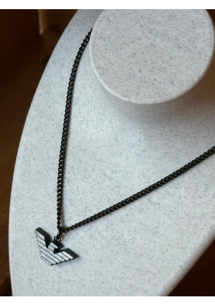 Mermer Desenli Kolye Büstü Takı Standı Organizer 20 cm 3D Baskı Dekoratif Takılık fiyatları