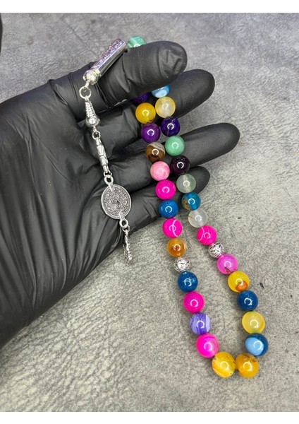 Bonibon Akik Taşı Üst Düzey Doğaltaş Tesbih