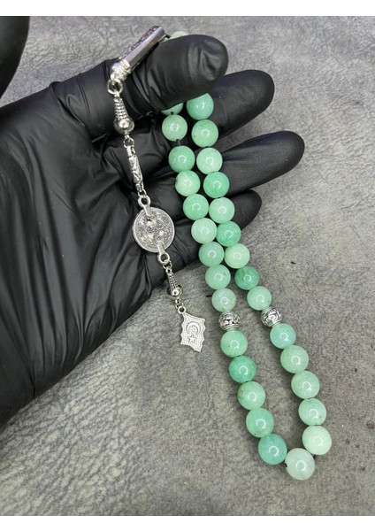 Aventurin Taşı Büyük Boy Üst Düzey Doğaltaş Tesbih