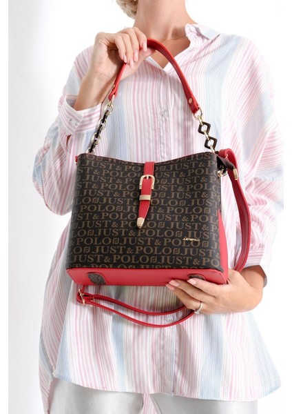 Orijinal Just Polo Günlük Kullanıma Uygun Kadın Omuz Çantası