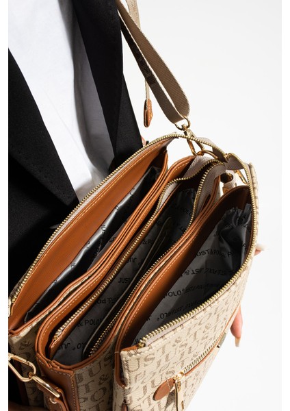 Orijinal Just Polo Günlük Kullanıma Uygun Kadın Omuz Çantası modelleri