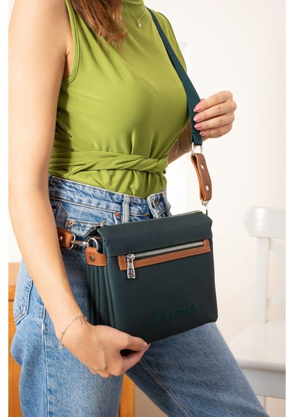 Orijinal Just Polo Günlük Kullanıma Uygun Kadın Omuz Çantası