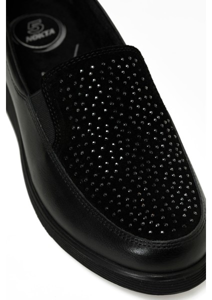 105636.Z5PR Siyah Kadın Dolgu Ayakkabı