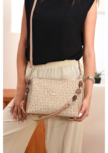 Orijinal Just Polo Günlük Kullanıma Uygun Kadın Omuz Çantası