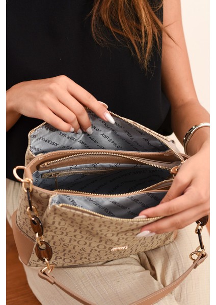 Orijinal Just Polo Günlük Kullanıma Uygun Kadın Omuz Çantası