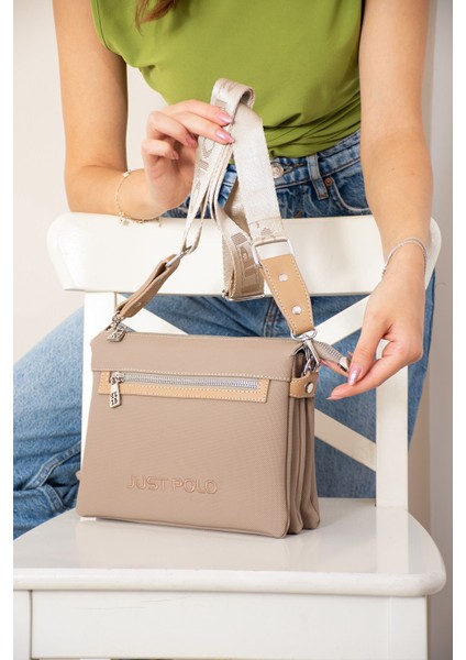 Orijinal Just Polo Günlük Kullanıma Uygun Kadın Omuz Çantası