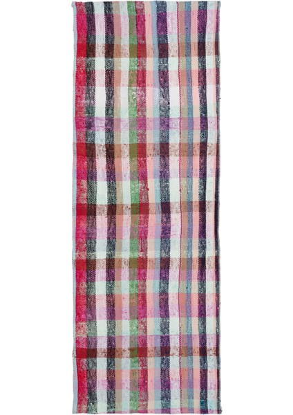 Atina Turkuaz Eskitme Yün Modern Desenli Yün Hav Toz Vermez Leke Tutmayan Salon Yolluk Mutfak El Dokuma Halı