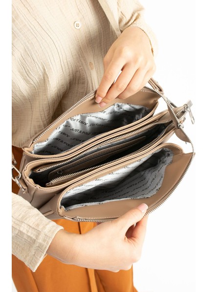 Orijinal Just Polo Günlük Kullanıma Uygun Kadın Omuz Çantası