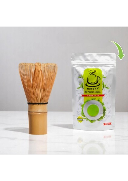 Bambu Whisk ve Bambu Scoop (El Yapımı Bambu Karıştırıcı ve Kaşık) fiyatları