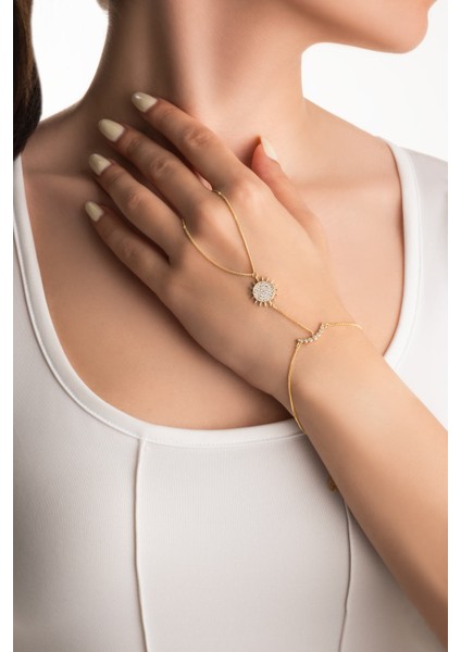 Mihrimah 18 Ayar Sarı Altın Kaplama 21 cm Gümüş Şahmeran fırsatları