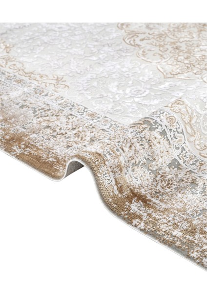 Klasik Gold Akrilik Dikdörtgen Modern Desenli Akrilik Hav Vermeyen Leke Tutmayan Kolay Temizlenen Yumuşak Makine Salon Yolluk Mutfak Halı fırsatları