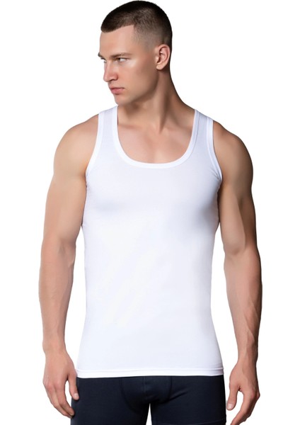 Geniş Askılı 6lı Paket Beyaz Atlet fiyatları