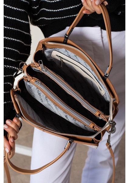 Orijinal Just Polo Günlük Kullanıma Uygun Kadın Omuz Çantası