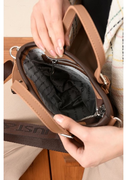 Orijinal Just Polo Günlük Kullanıma Uygun Kadın Omuz Çantası