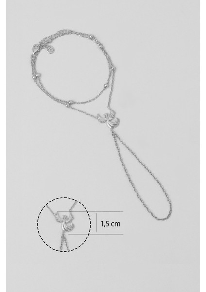 Anka Kuşu 18 Ayar Beyaz Altın Kaplama 35 cm Gümüş Şahmeran modelleri