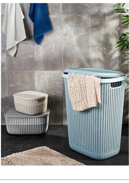 Knitty Örgü Çamaşır Sepeti 57 Lt -G654 fiyatları