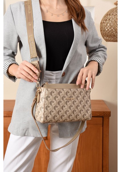 Orijinal Just Polo Günlük Kullanıma Uygun Kadın Omuz Çantası