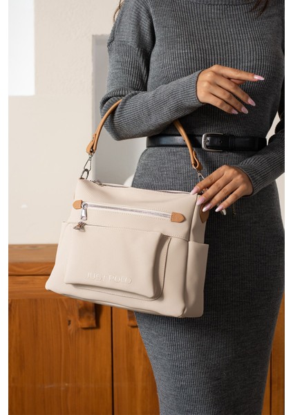 Orijinal Just Polo Günlük Kullanıma Uygun Kadın Omuz Çantası