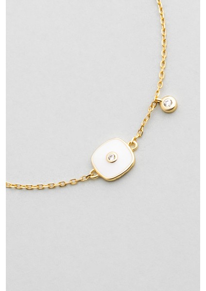 Vintage 18 Ayar Sarı Altın Kaplama 19 cm Gümüş Bileklik indirimleri