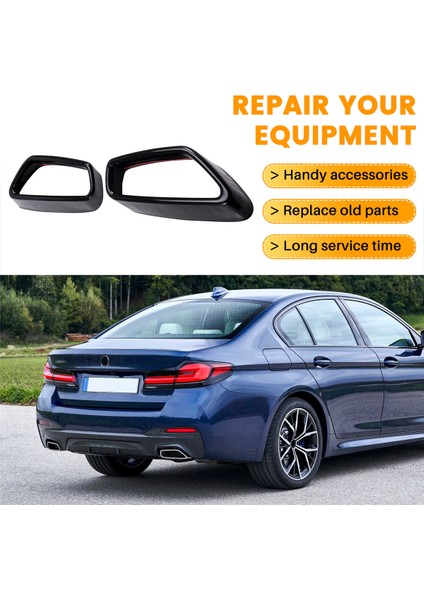 Paslanmaz Çelik Araç Egzoz Boru Kapağı Dış Değişiklik Bmw 5 Serisi G30 G38 2018-2022 Için (Yurt Dışından) fırsatları