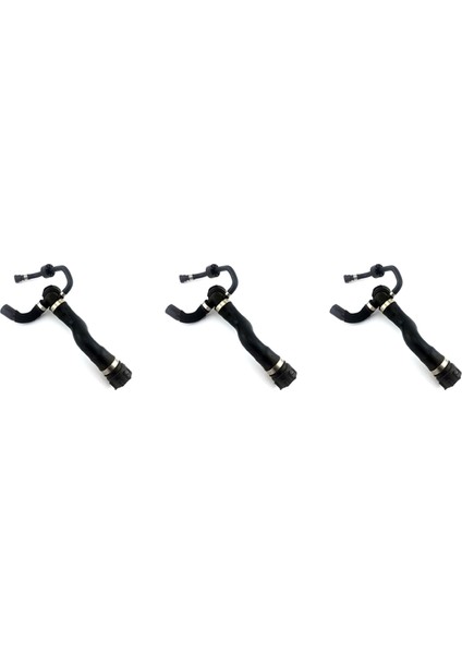 3x 17127580957 Soğutucu Hortum Üst Hortum Ana Radyatör Motor Radyatör Bmw F01 F02 F06 F07 F10 F12 F13 (Yurt Dışından)