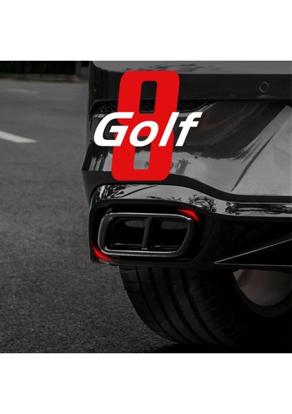 Araç Arka Egzoz Borusu Susturucu Uç Kapak Golf Için 8 Mk8 Aksesuarları 2020 2021 (Yurt Dışından) indirimleri