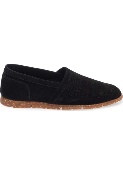 Siyah Hakiki Süet Deri Erkek Loafer - E24I1AY56589-A01 modelleri