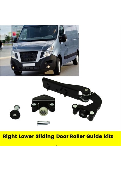 Lhd Sağ Alt Sürgülü Kapı Silindir Kılavuzu Nissan NV400 Opel Renault 2010- 8200611119 745963412R 777946809R (Yurt Dışından) fırsatları