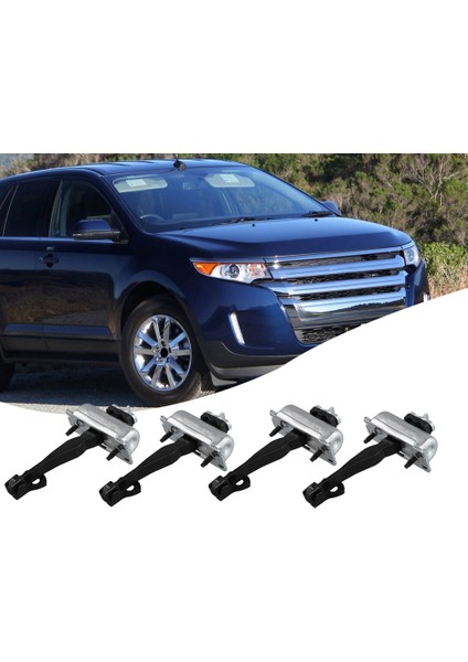 1set/4pcs Ön ve Arka Kapı Menteşeli Kontrol Kayışı Limit Çubuğu Ford Kenarı Lincoln Mkx 07-14 AT4Z-7823552-A AT4Z7827204A (Yurt Dışından) fiyatları