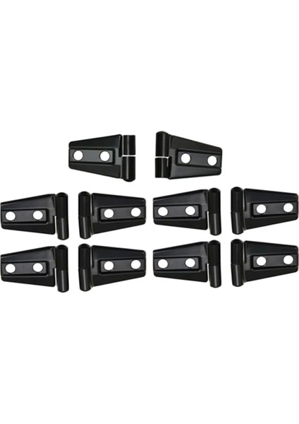 10PCS/LOT Araba Kaputu ve Kapı Menteşe Kapağı Jeep Wrangler Jk Jku 2007-2017 (Yurt Dışından)