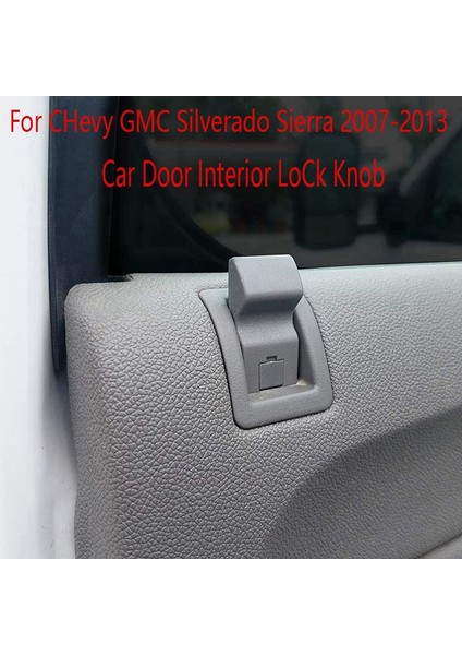 2pcs Araba Kapısı Iç Kilit Düğmesi Chevy-Gmc-Silverado-Sierra 07-13 Ön-Arka Kapı Kilit Düğmesi 15844616 (Yurt Dışından) fiyatları
