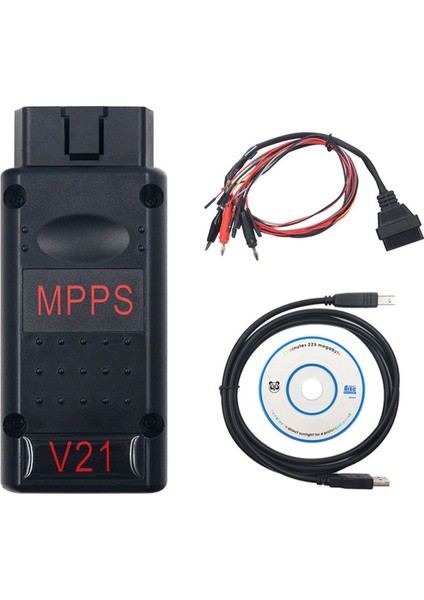 Mpps V21 MAIN+TRICORE+EDC15 EDC16 EDC17 Inkl Sağlık Toplam Otomatik Yonga Toing Aracı Için Multiboot Ecu Programcısı (Yurt Dışından)