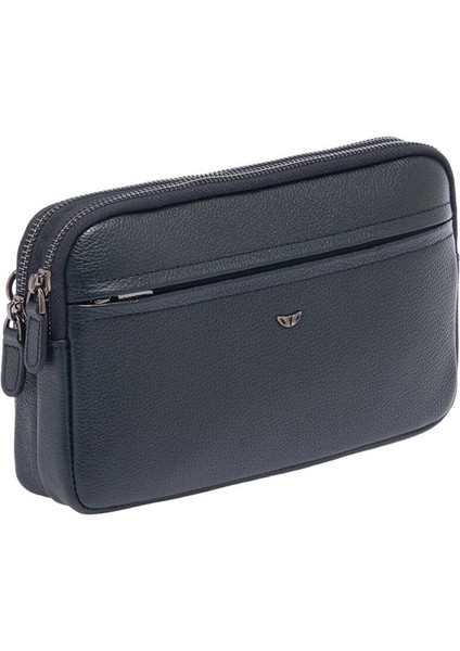 Lacivert Hakiki Deri Erkek El Çantası - S1PC00021488-X86 fiyatları