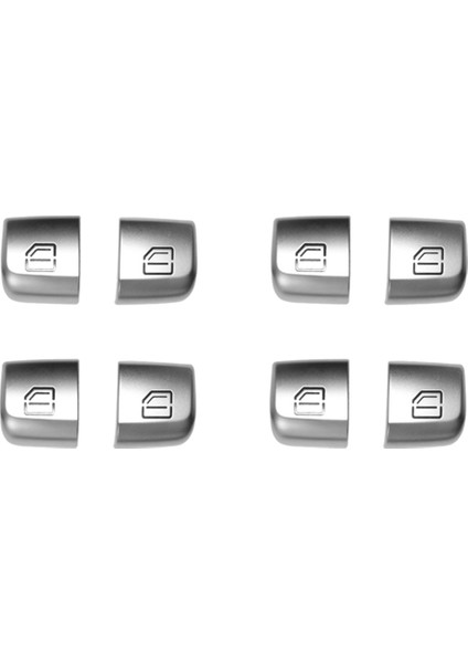 8pcs Kapı Penceresi Cam Kaldırıcı Kontrol Anahtarı Mercedes-Benz C Sınıfı W205 Glc W253 (Yurt Dışından)