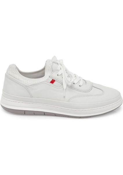 Beyaz Hakiki Deri Erkek Sneaker - E24I1AY56615-A26 modelleri
