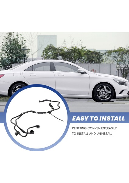 Egzoz Borusu C-Serisi Yardımcı Su Şişesi Su Borusu A205501600 205501600 Mercedes-Benz Için Cla 180 Cla 200 Cla 220 (Yurt Dışından) indirimleri