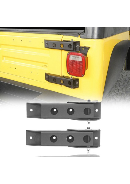 Wrangler Bagaj Kapağı Menteşeleri Için Ayarlanmış Ağır Hizmet Tipi Çelik Arka Kapı Menteşeleri 1997-2006 Jeep Wrangler Tj (Yurt Dışından) indirimleri