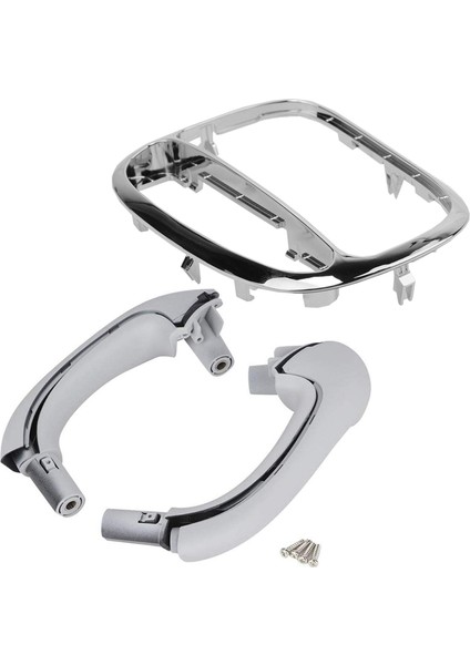 Araç Merkezi Konsolu Dişli Değiştirici Paneli Sol ve Sağ Iç Kapı Çekme Kolları ile Dekoratif Trim Kapağı (Yurt Dışından)