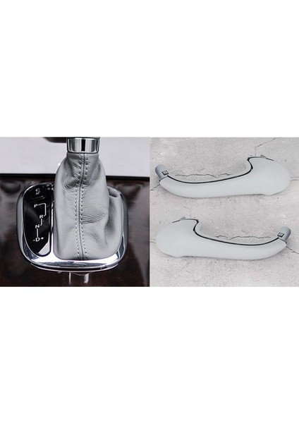 Araç Merkezi Konsolu Dişli Değiştirici Paneli Sol ve Sağ Iç Kapı Çekme Kolları ile Dekoratif Trim Kapağı (Yurt Dışından) fiyatları