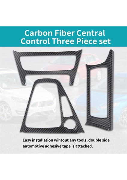 Ford Focus Için 2015 2016 2017 Mk3 St Karbon Fiber Renkli Abs Iç Dişli Vites Paneli Kapak Trim Lhd (Yurt Dışından) fırsatları