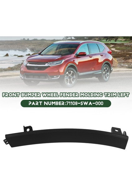 Honda Crv 2007-11 Için Ön Tampon Tekerleği Çamurluk Kalıplama Trimi 71108-SWA-000 (Yurt Dışından) fırsatları