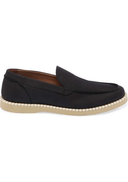 Siyah Hakiki Nubuk Deri Erkek Loafer - E24I1AY56641-A64 modelleri