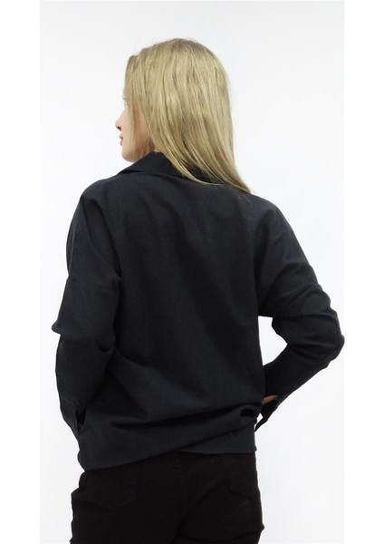 Kadın Çift Cepli Keten Owesize Gömlek modelleri