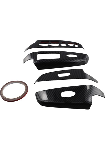Honda Civic Için 2006-2011 Kapı Pencere Paneli Panel Karbon Fiber Kapı Pencere Anahtarı Kapak Trim Rhd (Yurt Dışından) modelleri